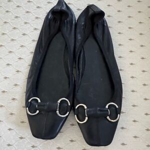 Gucci ballet flats black size 39.5